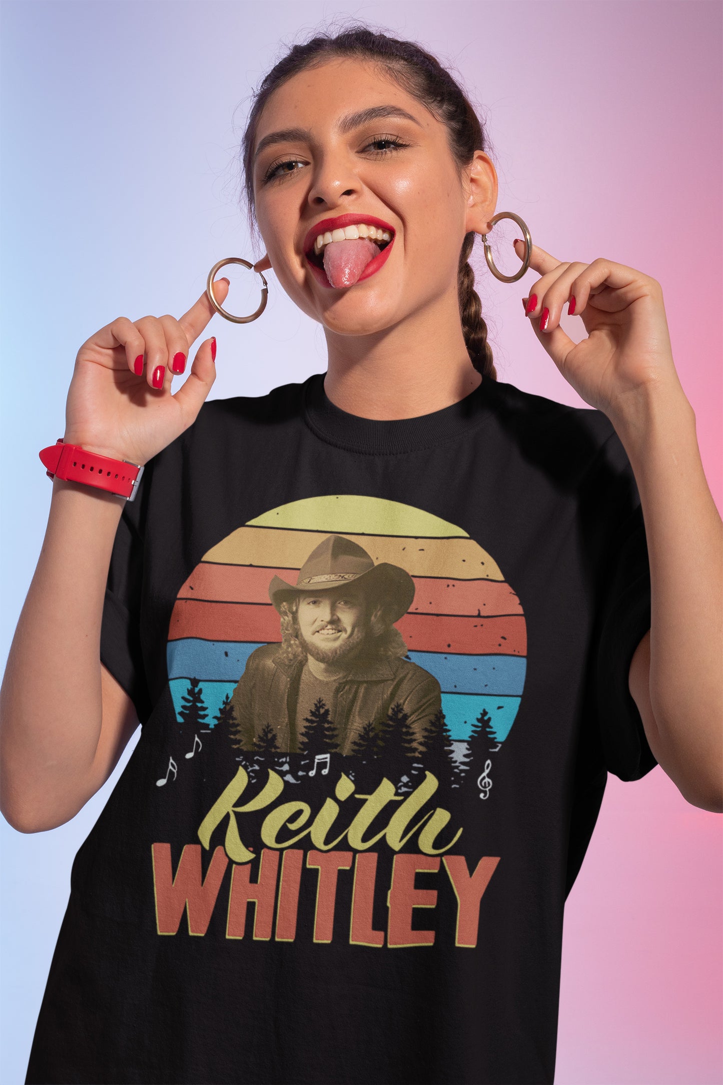 Retro Keith Whitley Sandy T-Shirt