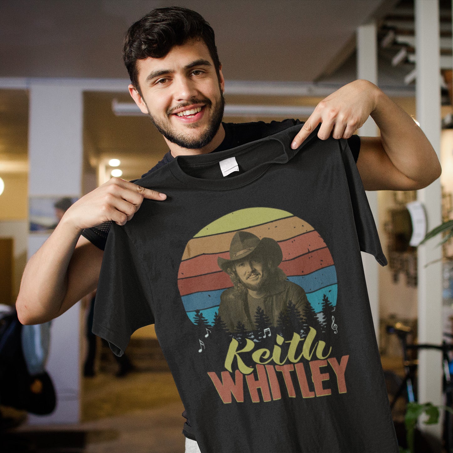 Retro Keith Whitley Sandy T-Shirt