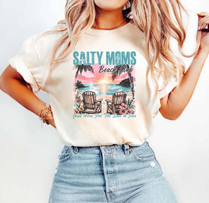 Salty Mom Beach Club T-Shirt