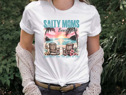 Salty Mom Beach Club T-Shirt
