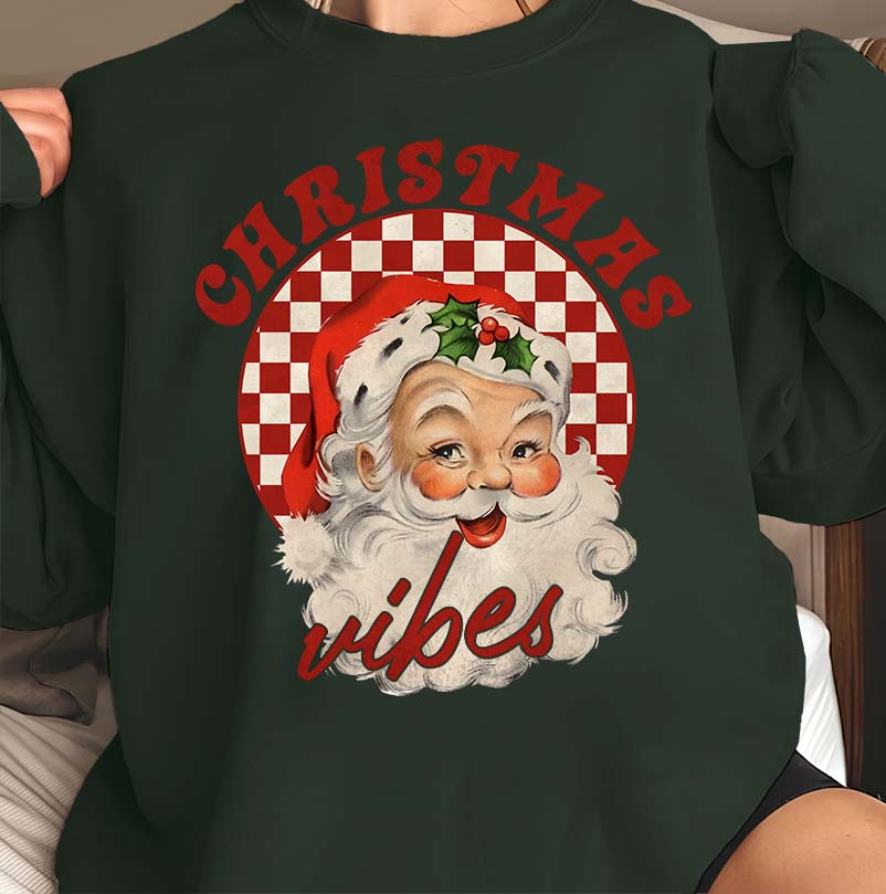 Santa Christmas Vibes T-shirt - ID01102407