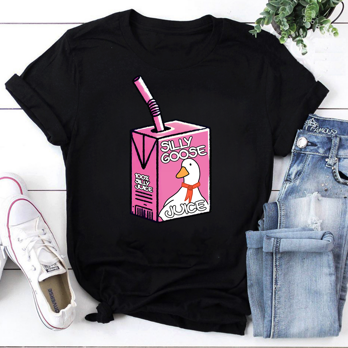 Silly Goose Juice Vintage T-Shirt