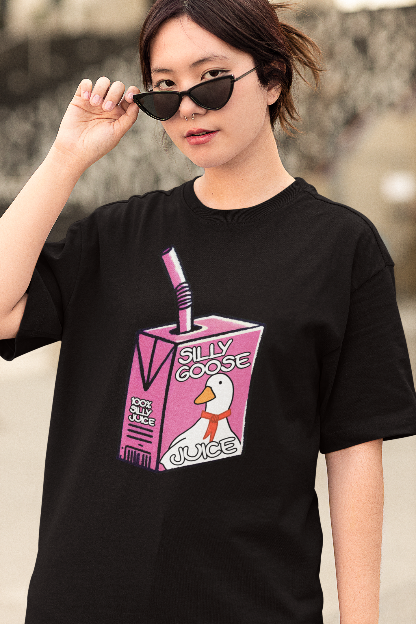 Silly Goose Juice Vintage T-Shirt