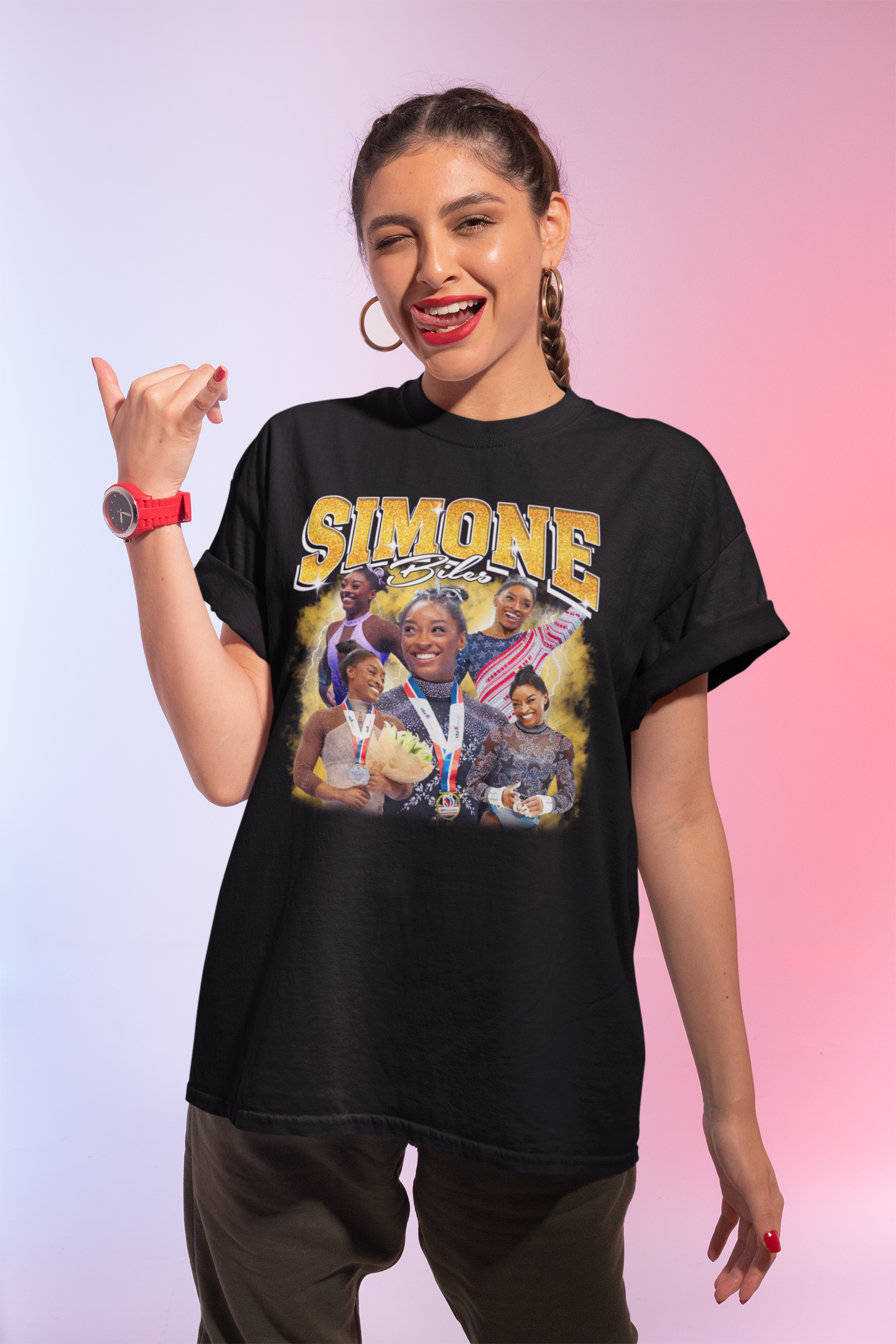 Simone Biles Homage Vintage T-Shirt