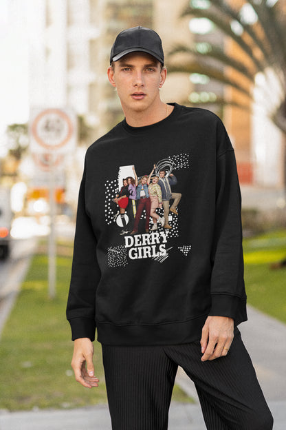 Sitcom Derry Girls Design Vintage T-Shirt