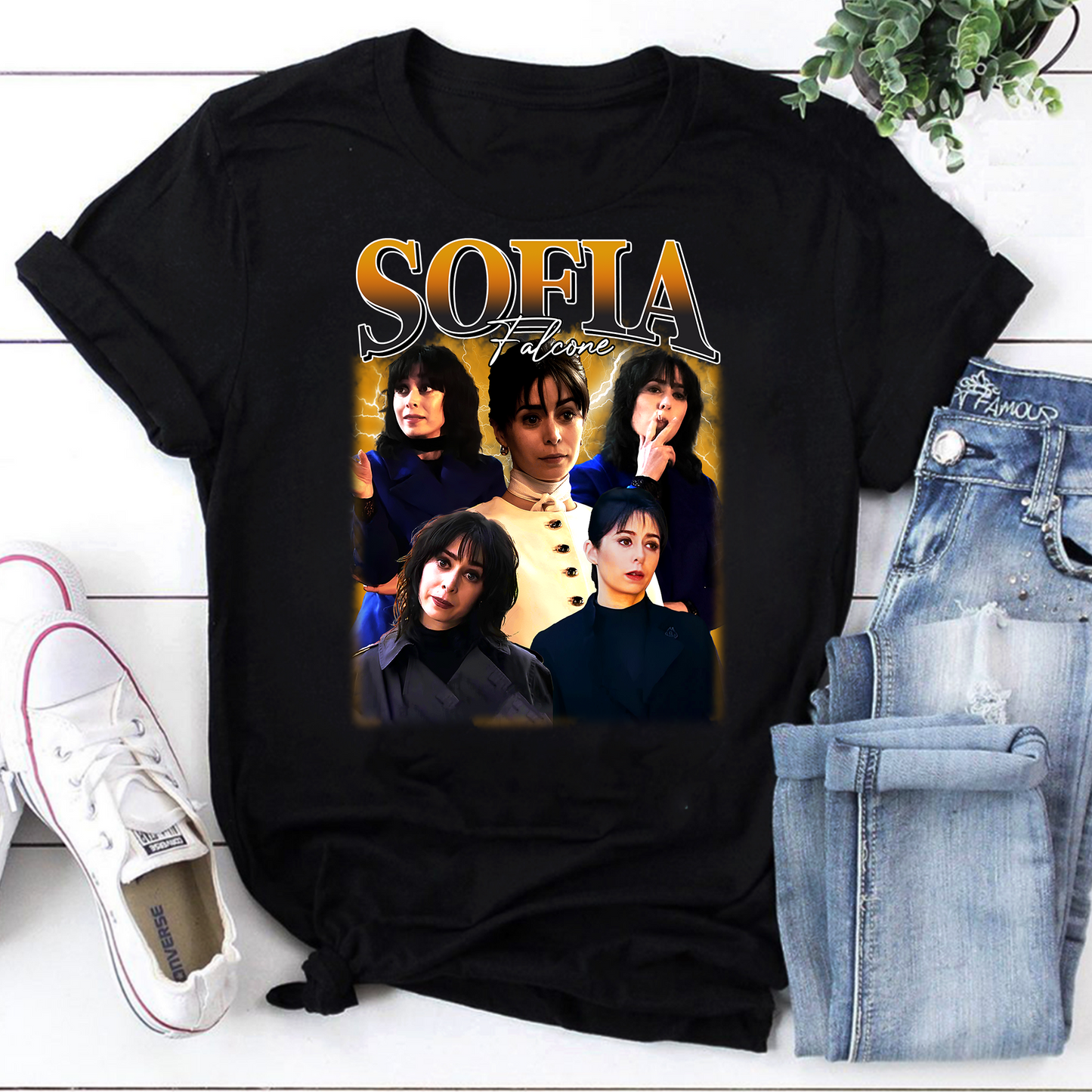 Sofia Falcone Bootleg Vintage T-Shirt