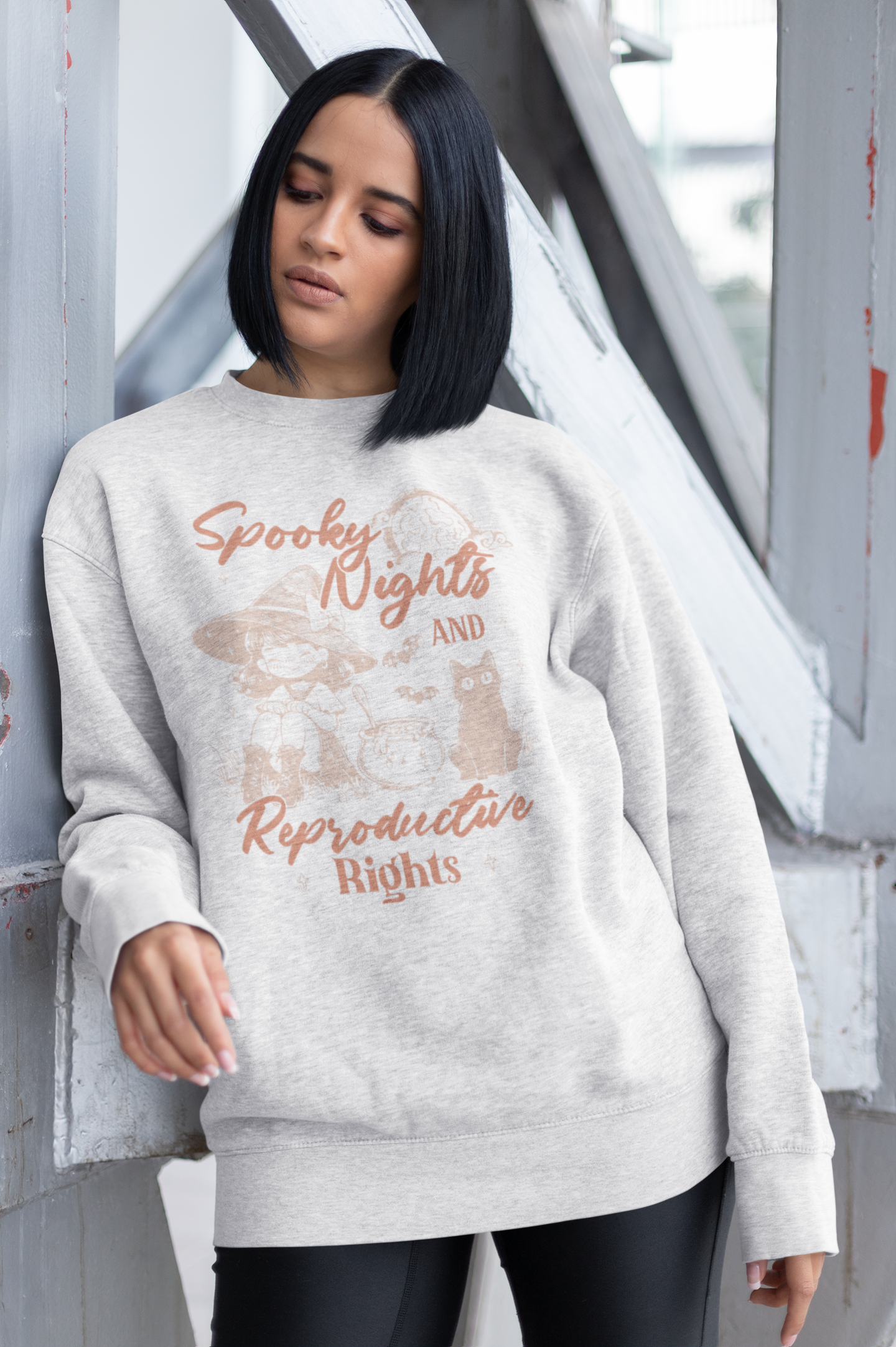 Spooky Nights And Reproductive Rights Vintage T-Shirt