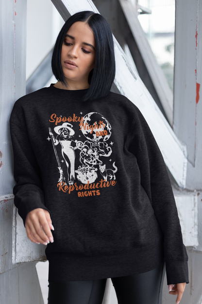 Spooky Nights And Reproductive Rights Vintage T-Shirt