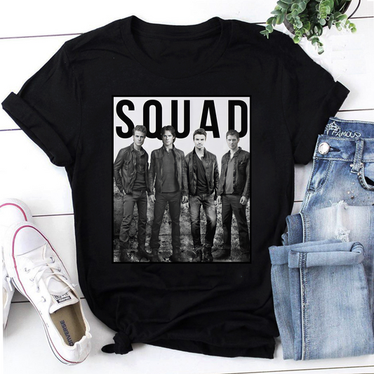 Squad The Vampire Diaries Vintage T-Shirt, The Vampire Diaries Shirt