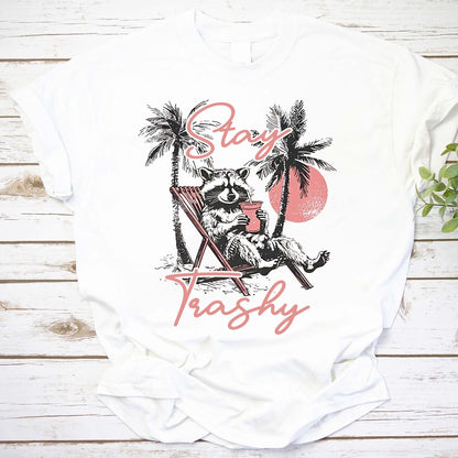 Stay Trashy Raccoon Shirt, Feral Raccoon Shirt