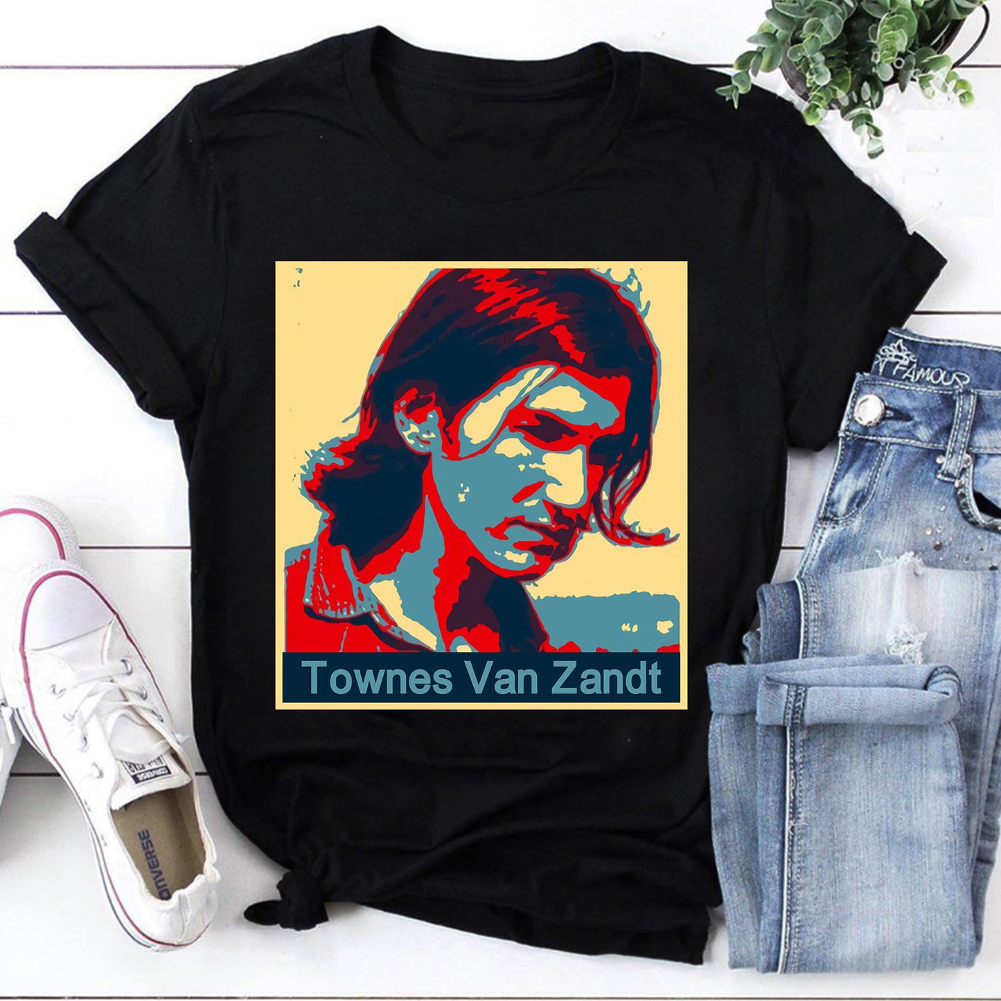 Steve Earle Pancho And Lefty Townes Van Zandt Unisex T-Shirt