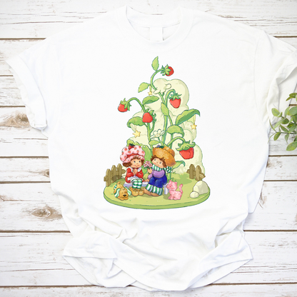 Strawberry Shortcake Cartoon Vintage T-Shirt