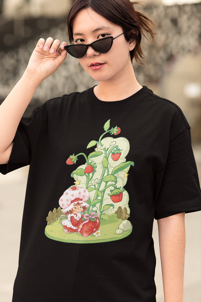 Strawberry Shortcake Cartoon Vintage T-Shirt