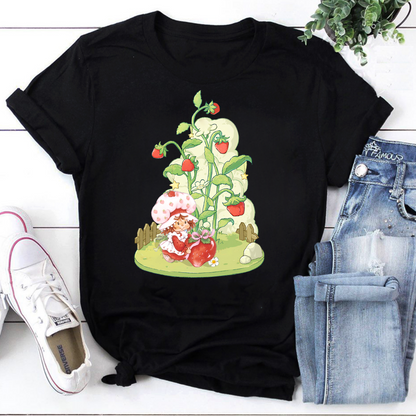 Strawberry Shortcake Cartoon Vintage T-Shirt