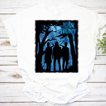 Supernatural Join The Hunt Vintage T-Shirt