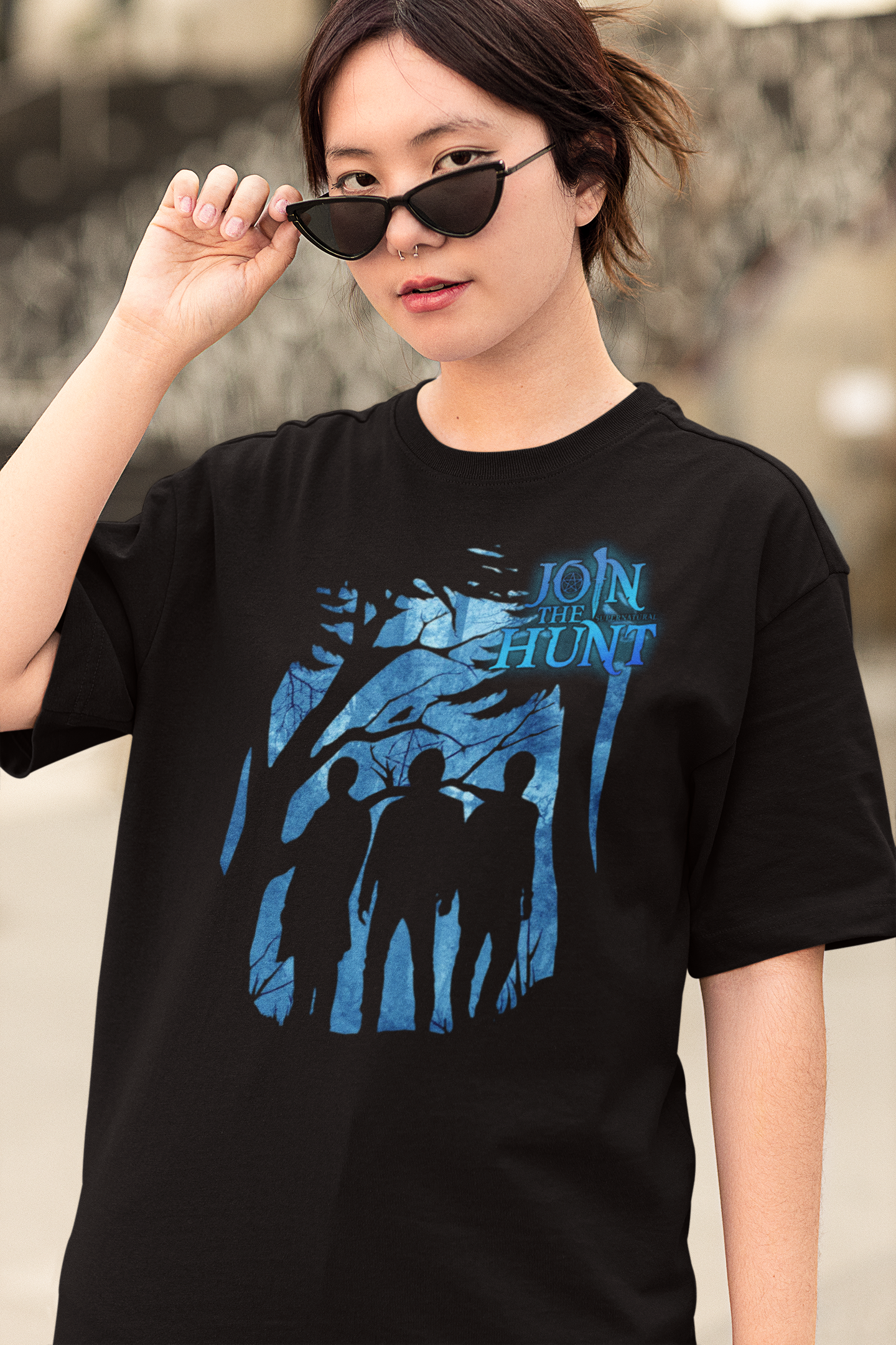 Supernatural Join The Hunt Vintage T-Shirt