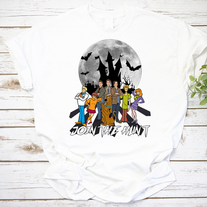 Supernatural Join The Hunt Vintage T-Shirt