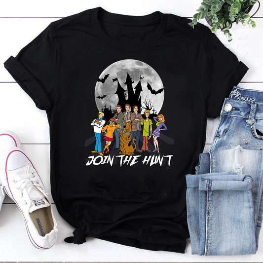 Supernatural Join The Hunt Vintage T-Shirt