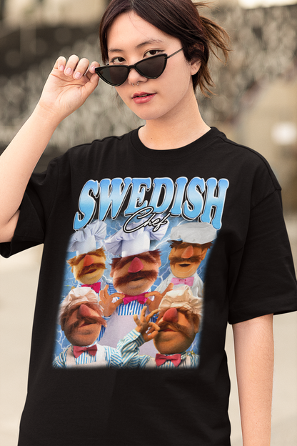 Swedish Chef The Muppet Bootleg Vintage T-Shirt