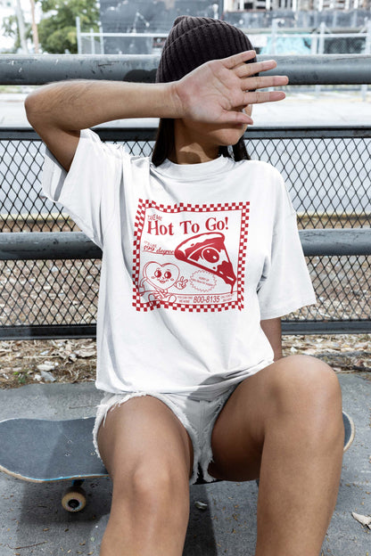 Take Me Hot To Go Shirt, 199 Degrees Pizza Shirt