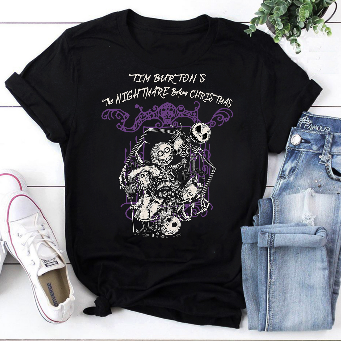 Sally The Nightmare Before Christmas Vintage T-Shirt