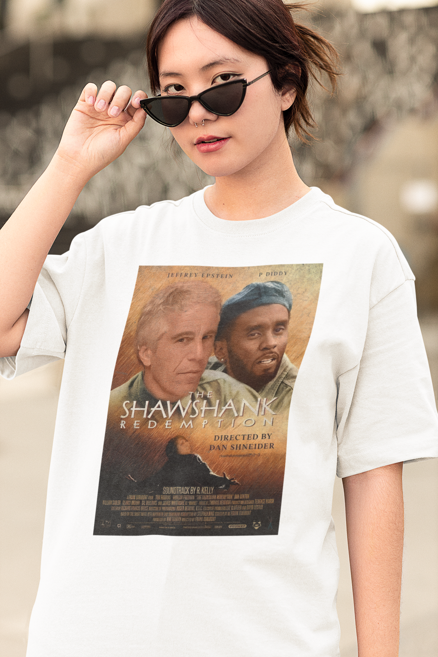 The Shawshank Redemption Diddy Meme Vintage T-Shirt