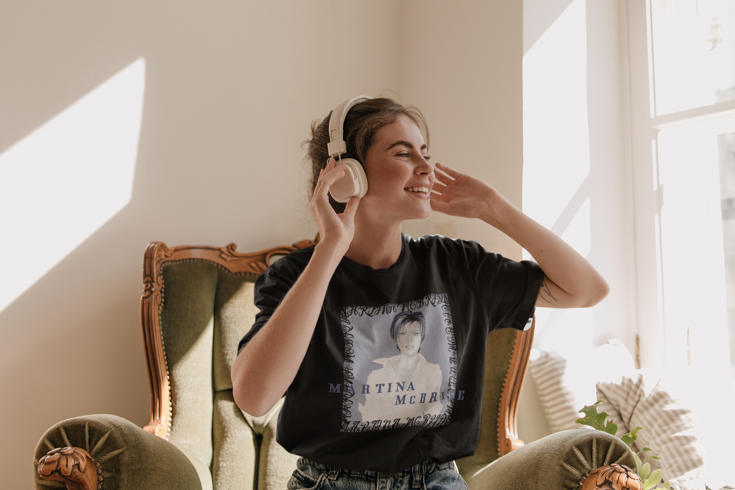 The Vintage Music 70s Style Love Matching Classic T-Shirt