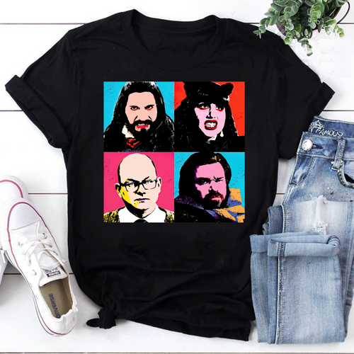 Vampire Warhol Classic What We Do In The Shadows Vintage T-Shirt