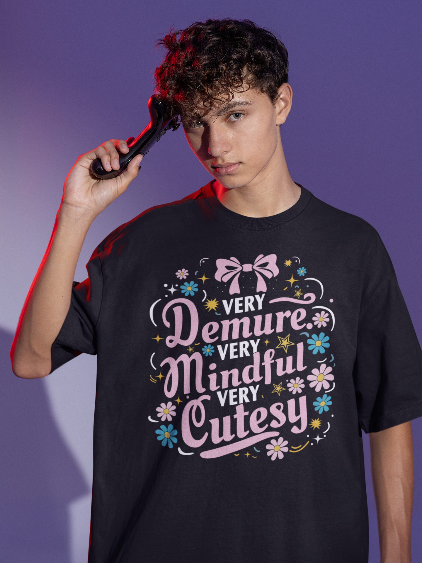 Very Demure Very Mindful Very Cutesy Vintage T-Shirt