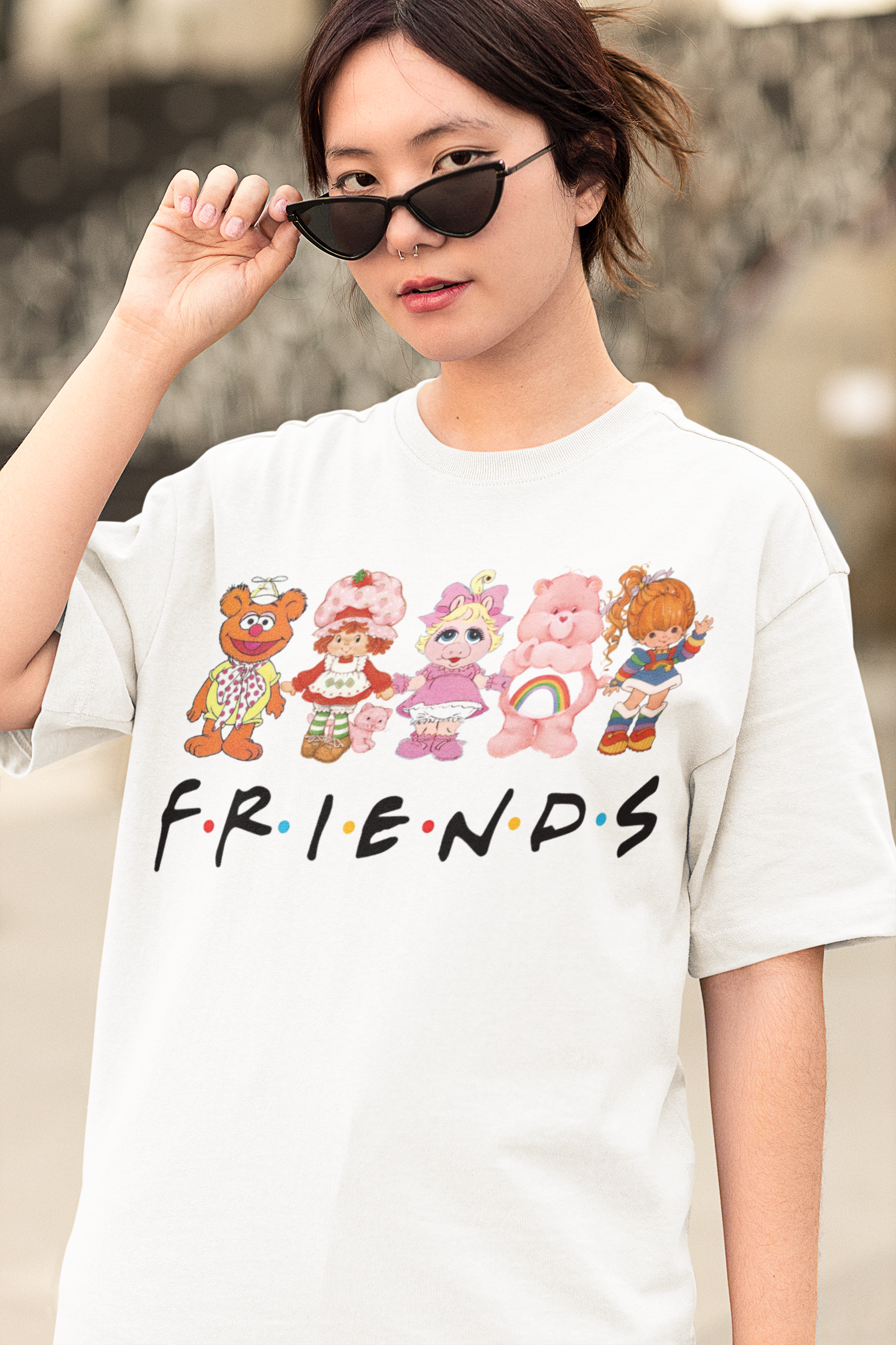 Vintage Friends 80s Cartoon Vintage T-Shirt