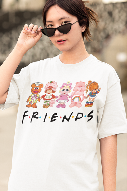 Vintage Friends 80s Cartoon Vintage T-Shirt