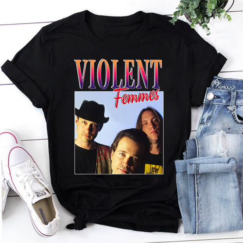 Violent Femmes Homage Vintage T-Shirt