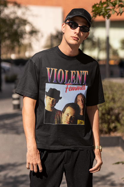 Violent Femmes Homage Vintage T-Shirt