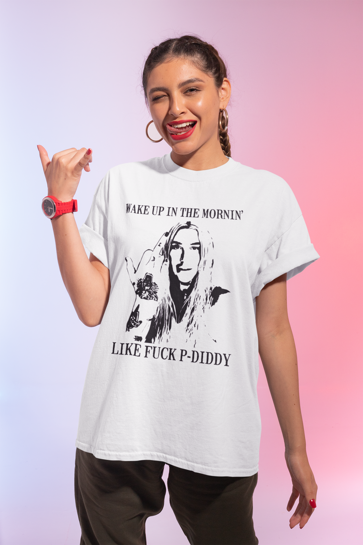 Wake Up In The Mornin Kesha Vintage T-Shirt