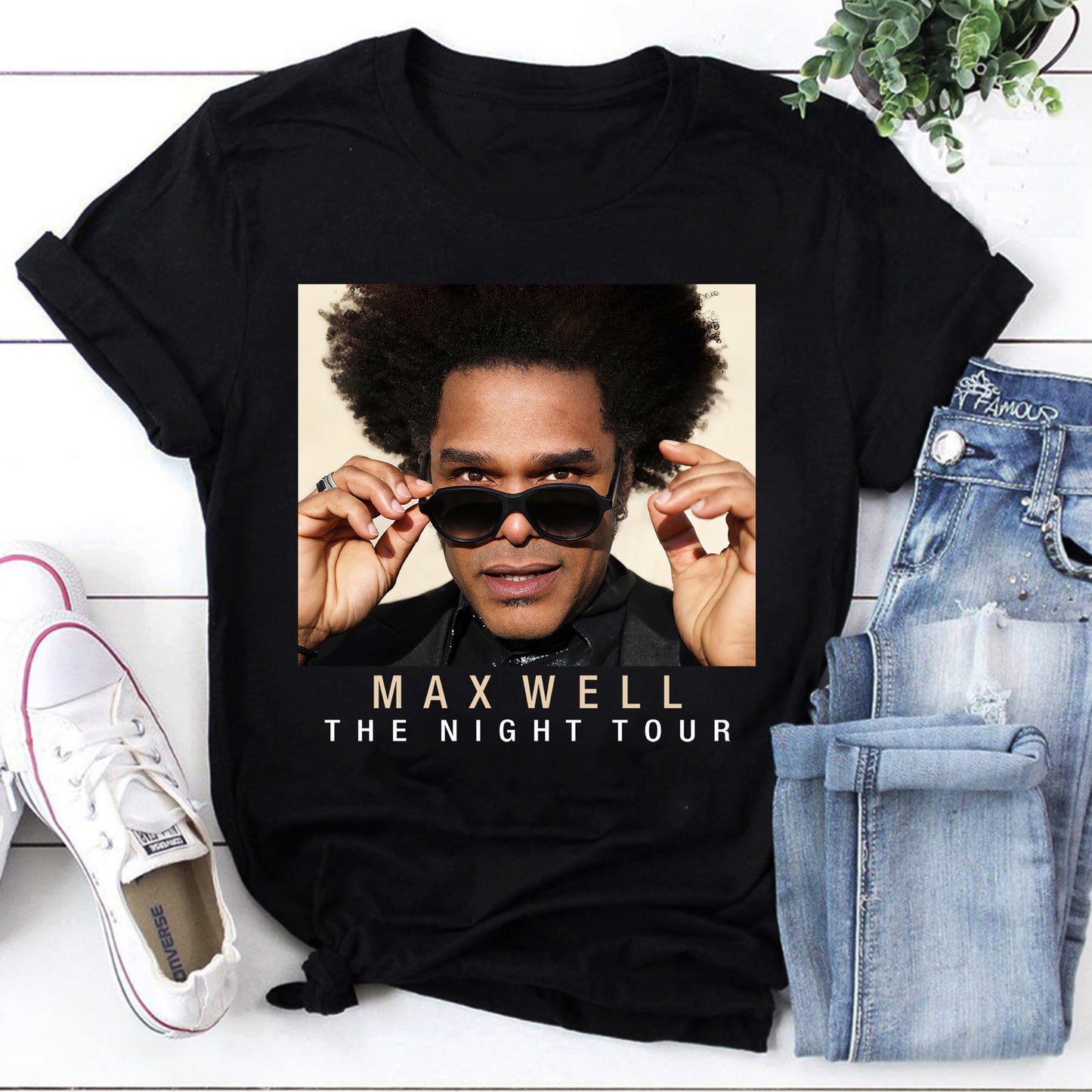 Wel Maxwell The Night New Tour Unisex T-Shirt