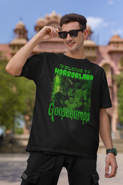 Welcome to the Horrorland Goosebumps T-shirt