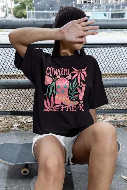 Western Teacher Shirt, Cowgirl Pre K Shirt, Howdy Teacher Shirt