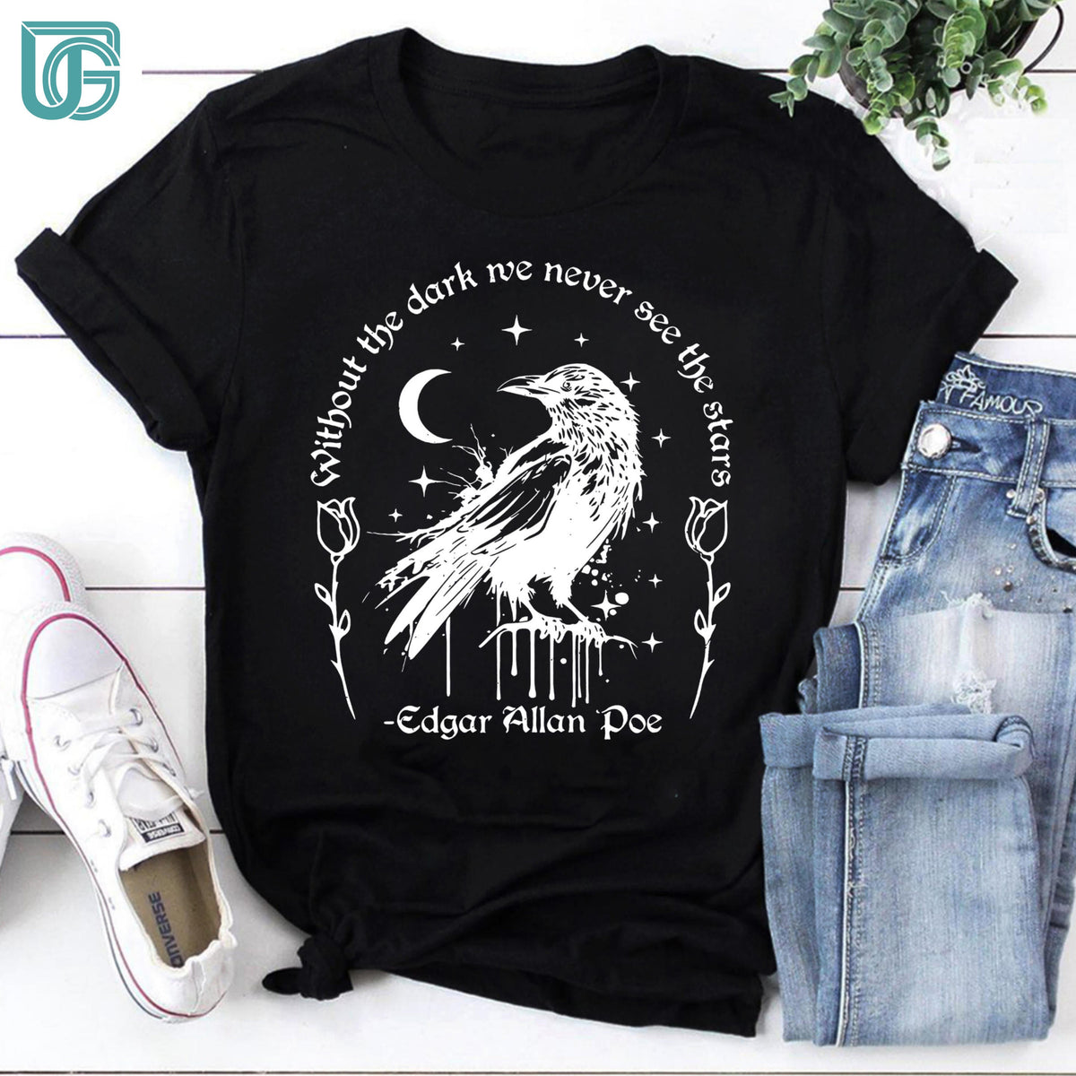 Without The Dark We Never See The Stars Teacher Vintage T-Shirt