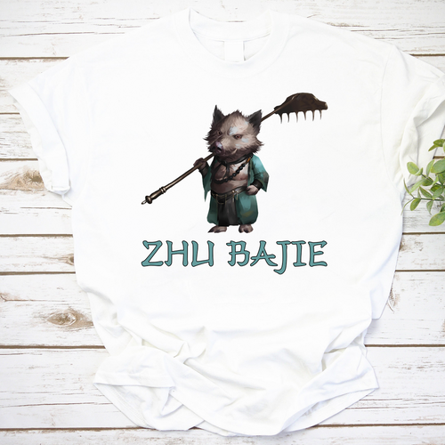 Zhu Bajie Black Myth Wukong Vintage T-Shirt