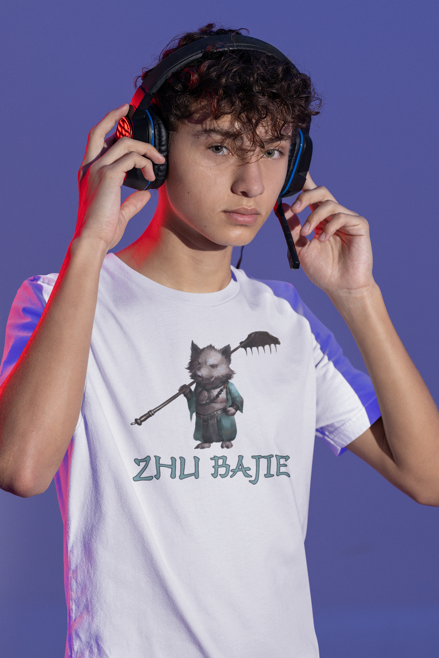 Zhu Bajie Black Myth Wukong Vintage T-Shirt