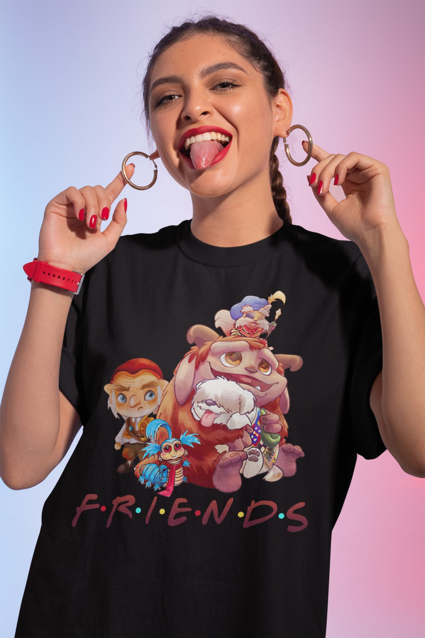 A Labyrinth Characters Friends T-Shirt