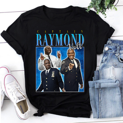 Captain Raymond Holt Homage Vintage T-Shirt