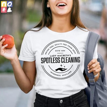Lady Macbeth Spotless Cleaning Shakespeare Teacher Vintage T-Shirt
