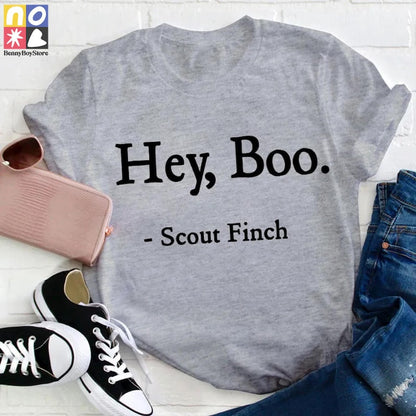 Hey Boo Teacher Vintage T-Shirt