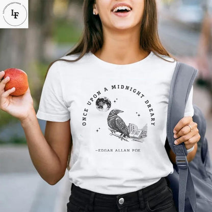 Once Upon A Midnight Dreary Teacher Vintage T-Shirt