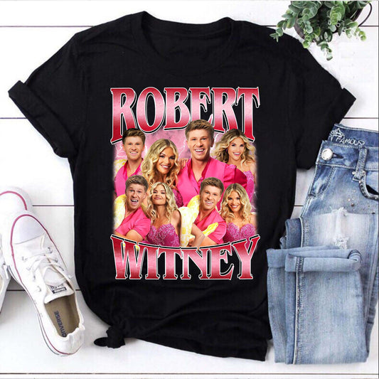 Robert Witney Vintage Style Graphic T-Shirt Fan Tee