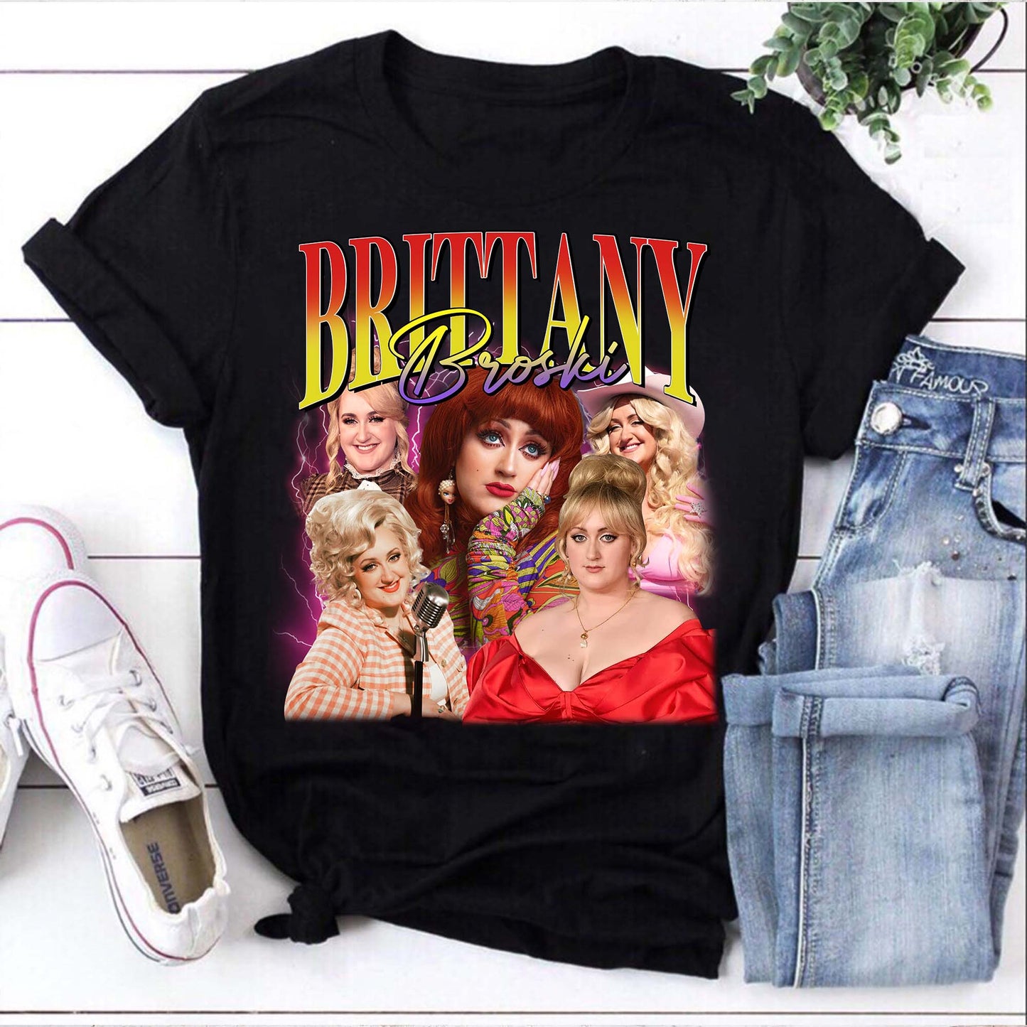 Brittany Broski T-Shirt Funny K-pop Inspired Graphic Tee for Fans