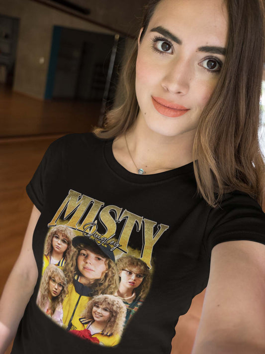 Misty Quigley Vintage Style Graphic Tee for Fans