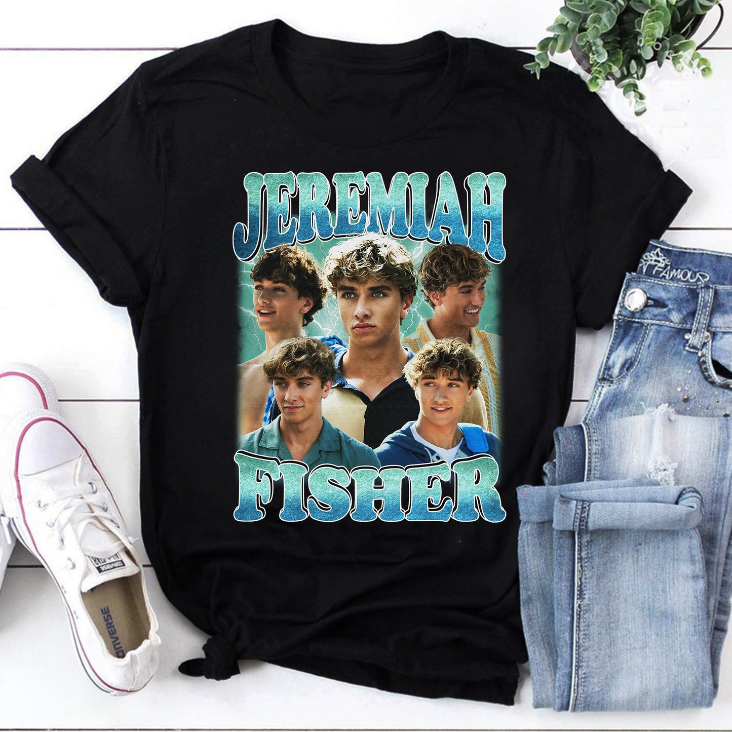 Custom Jeremiah Fisher Fan T-Shirt for Fans of Fishers of Men Series