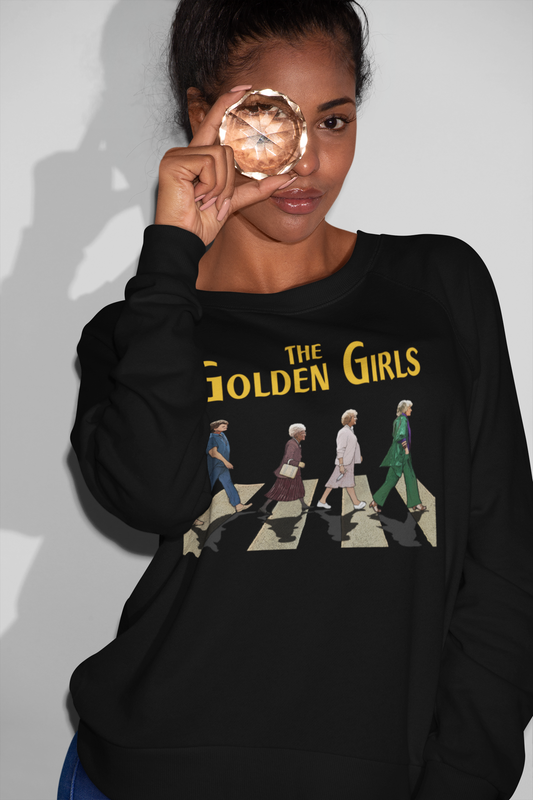 The Golden Girls Abbey Road Style Sweatshirt – Vintage TV Show Fan Pullover